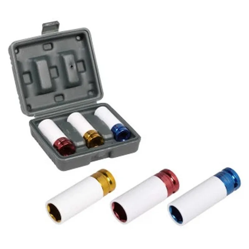 Дөңгелек дискілерге арналған соққылы торцты бас жинағы 1/2"DR L=78 мм